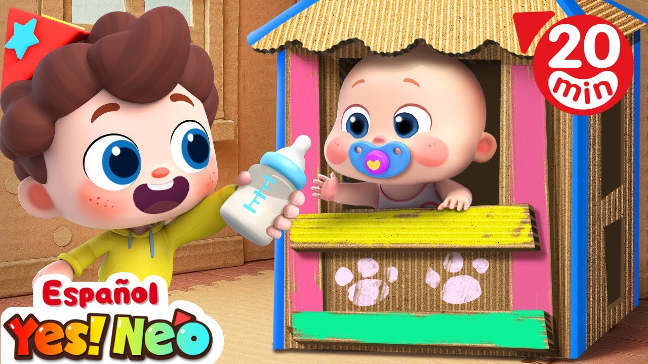 Neo Cuida al Bebé🍼 | Yes! Neo - Canciones y Caricaturas para Niños