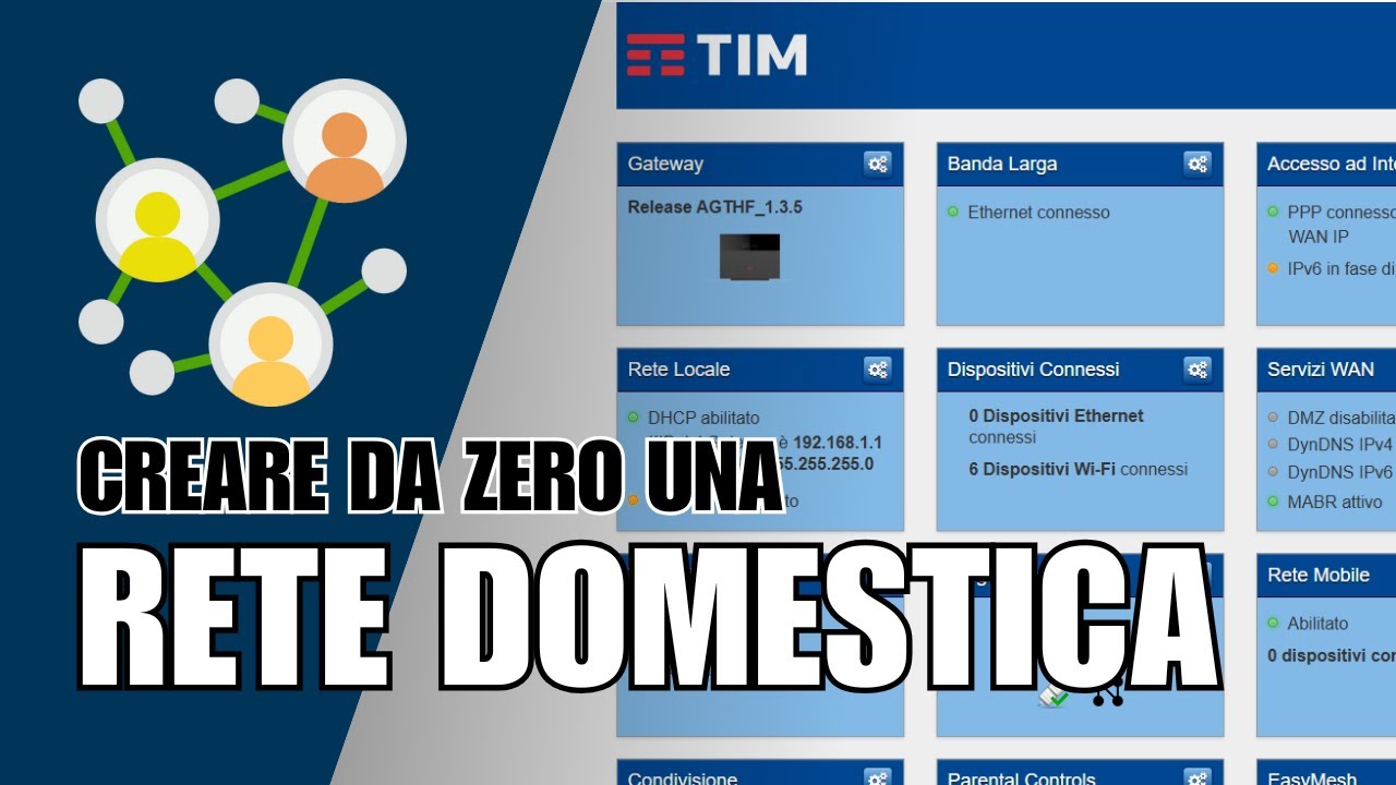 Crea una RETE DOMESTICA partendo da ZERO - Guida completa 2025 [ITA]