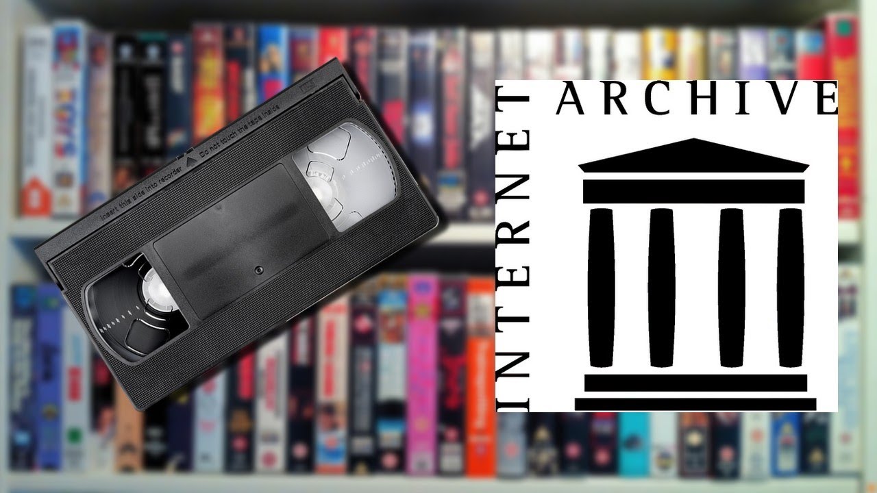 J'AI NUMERISE 109 CASSETTES VHS POUR LES METTRE SUR ARCHIVE.ORG !