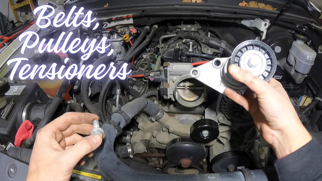 Serpentine belt, tensioner, and idler replacement how to Chevrolet Tahoe / Silverado 5.3 2007 - 2014