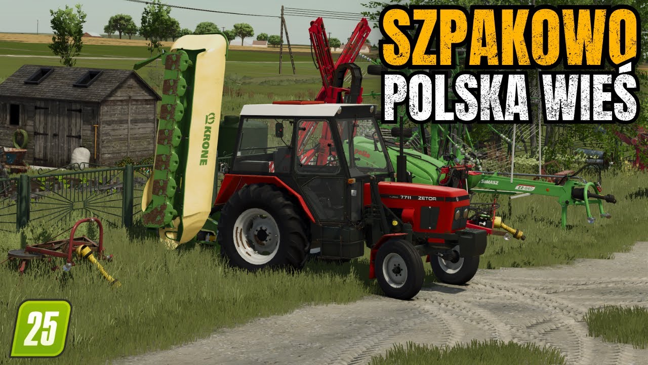 Jadę kosić nową łąkę!🔥✅Szpakowo - Polska wieś🧑‍🌾FS25🔥#114