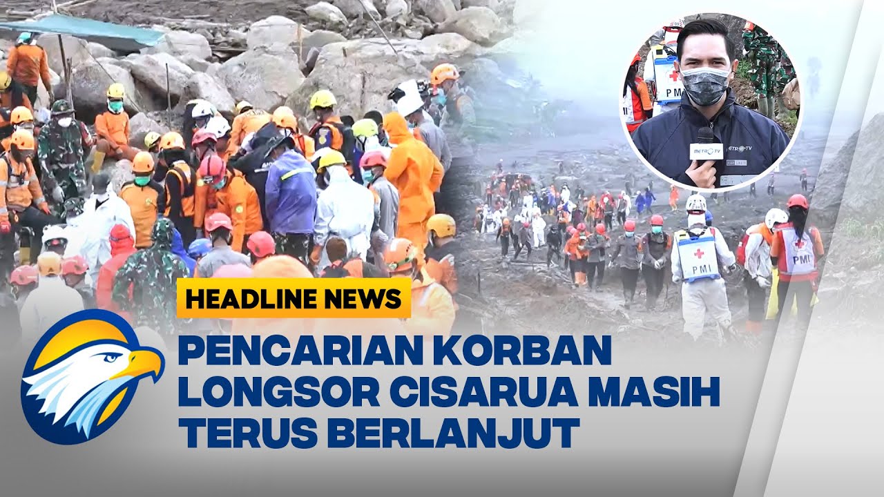 [HEADLINE NEWS, 1/02] Pencarian Jenazah Longsor Cisarua Hari ke-9