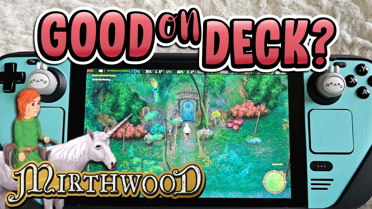 Is Mirthwood Worth it on Steam Deck? | Use These Settings!