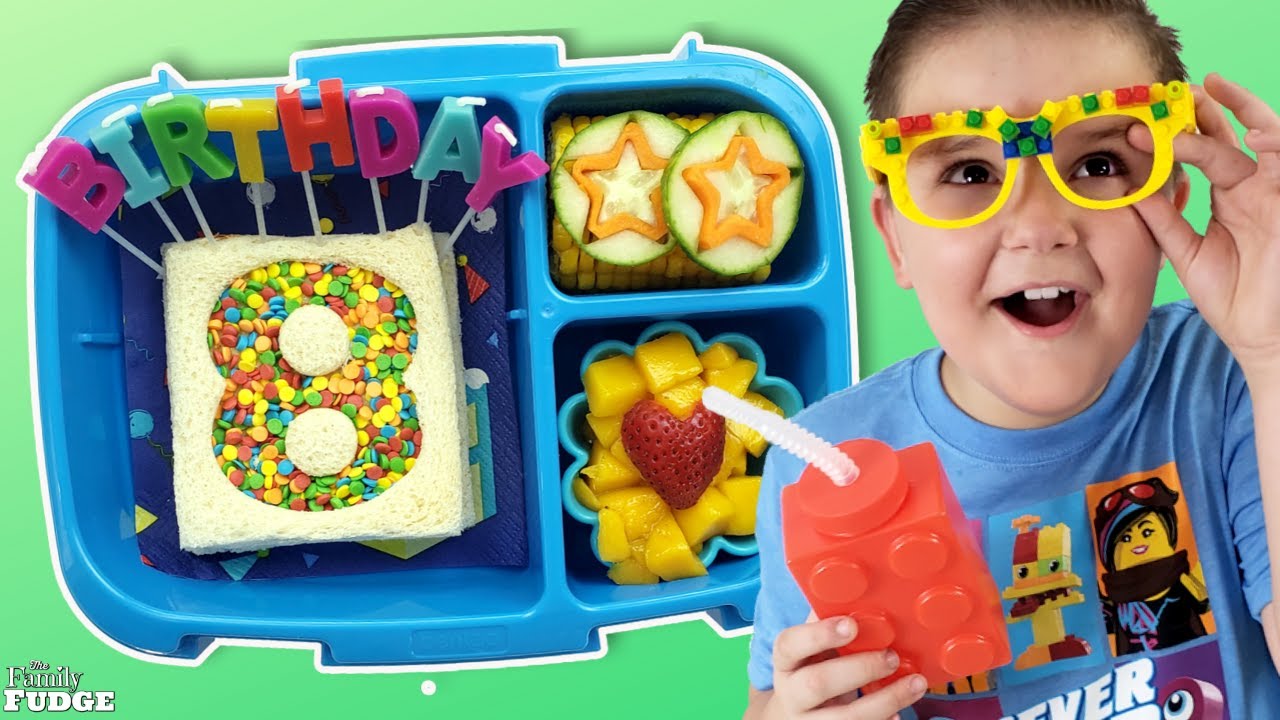 School Lunch TAKEOVER! 🎂 Jackson's Birthday Lunch - Bunches of Lunches