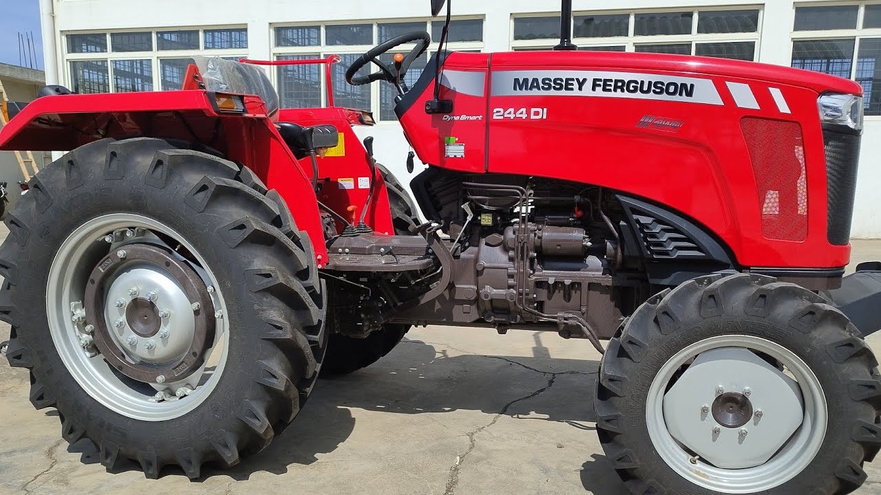 Massey Ferguson 244 DI DYNA Smart 44HP 4WD Tractor Review