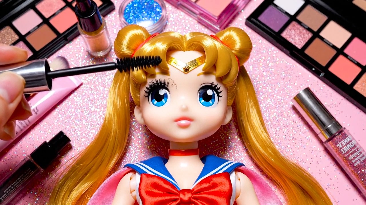 Sailor Moon Doll ASMR Makeup & Skincare Flavour Lip Gloss Cosmetic Collection
