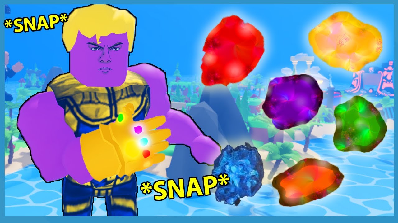 Я открыл Камни Бесконечности! Максимальный размер и мускулы! | Roblox Lifting Titans