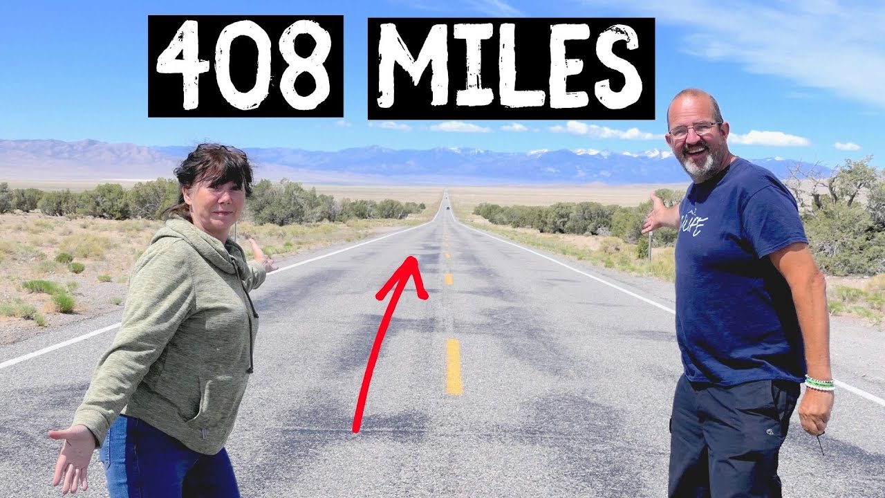 2 DAYS DRIVING AMERICA'S LONELIEST ROAD - VAN LIFE USA S7-E27]