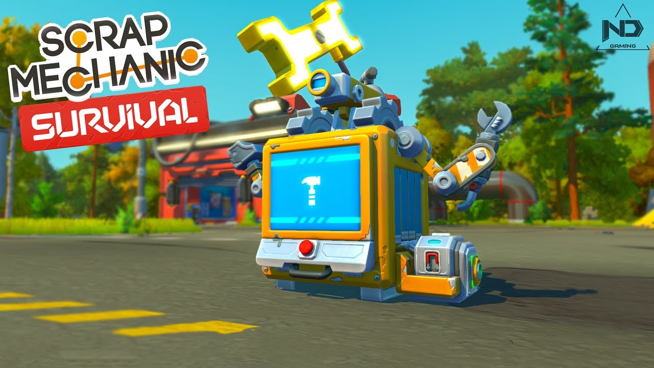 Scrap Mechanic Survival #3 - Robot Chế Tạo Đồ Làm Được Những Gì ?