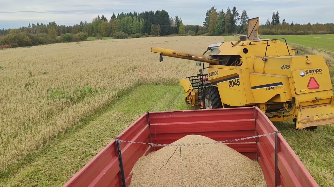 viljan puintia Sampo Rosenlew 2045 ht 4 WD