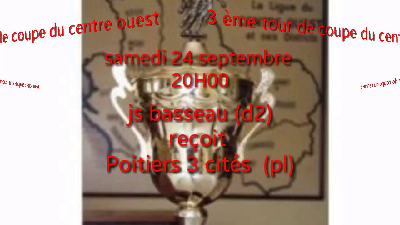 3 ème tour de coupe du centre ouest ⚽