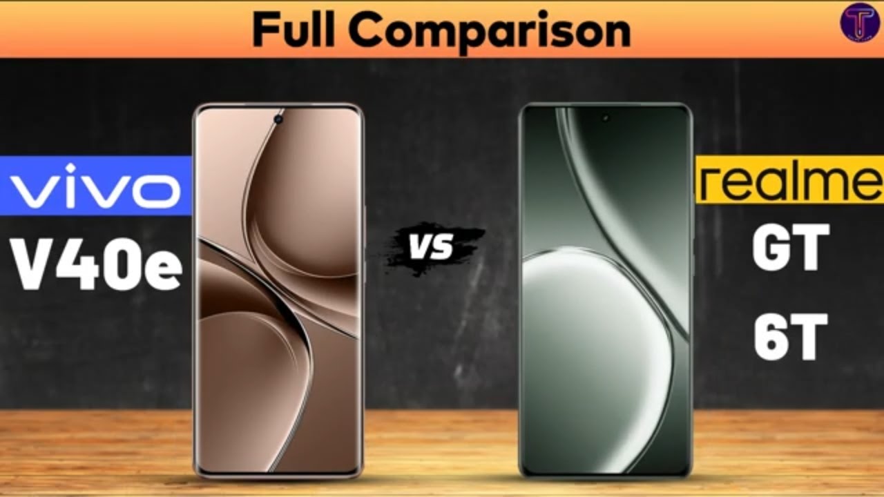 Vivo V40e vs realme GT 6T : Full Comparison⚡Which One Is Better?