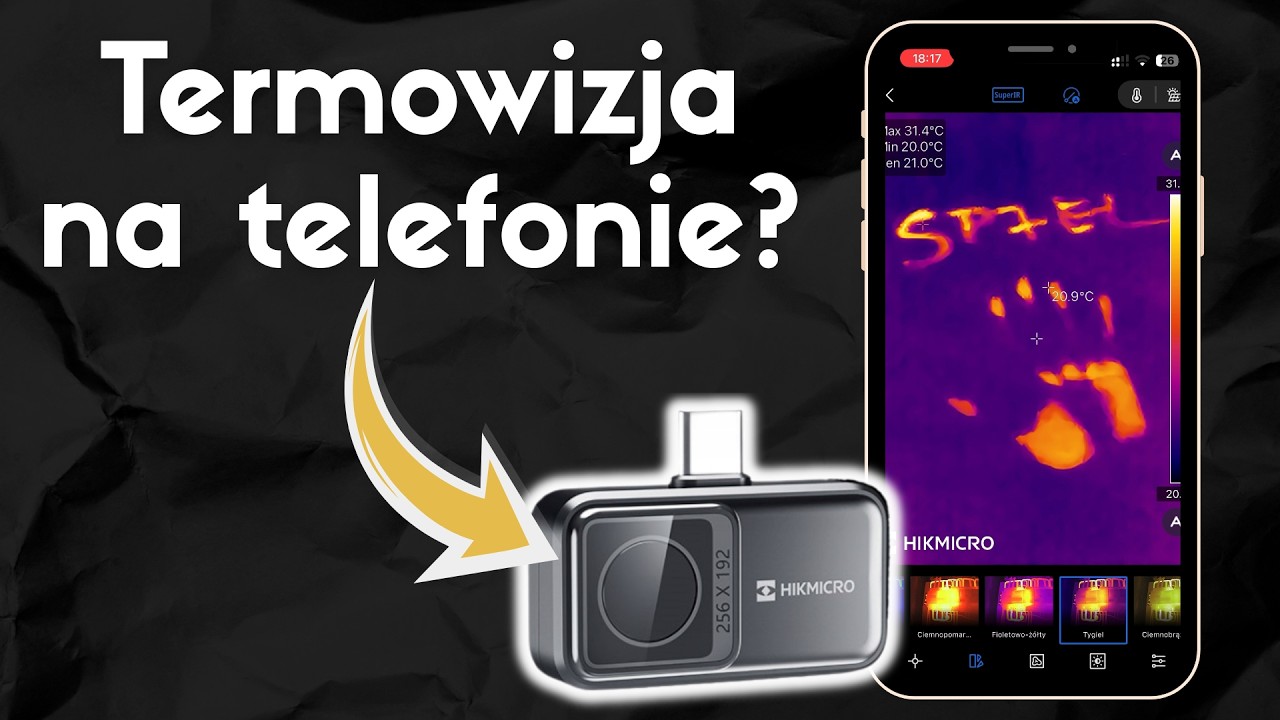 Widzę ciepło! Hikmicro Mini2 V2 &ndash; mała kamera, duże możliwości