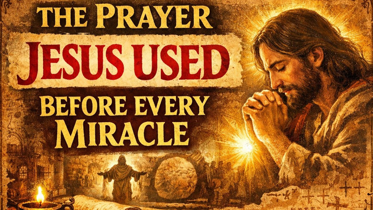 The Prayer Jesus Used Before Every Miracle — Enter the Inner Room