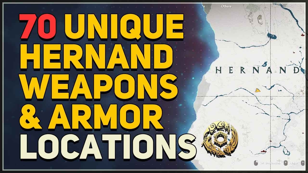 70 Unique Hernand Weapons & Armor Locations Crimson Desert