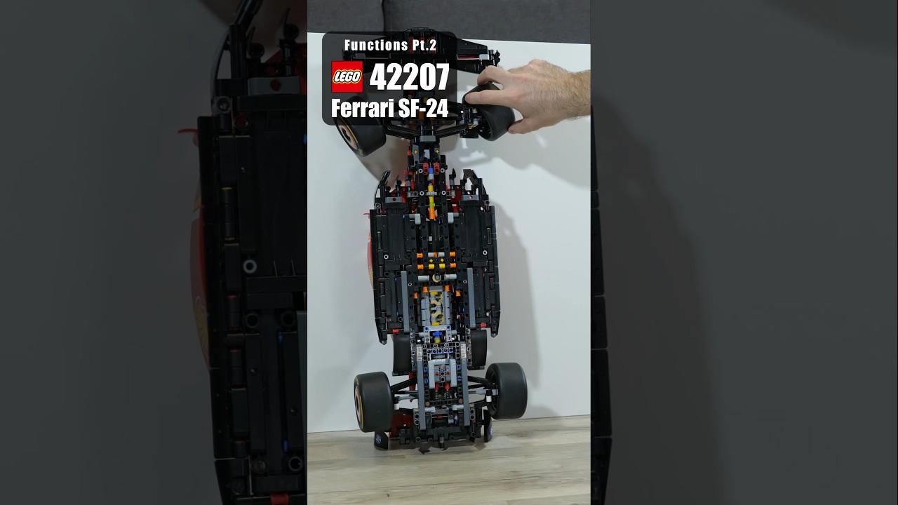 LEGO 42207 Functions Pt.2 | LEGO 1:8 Ferrari SF-24 | Showcase 42207 | LEGO Technic 2025 | Fia F1 Car