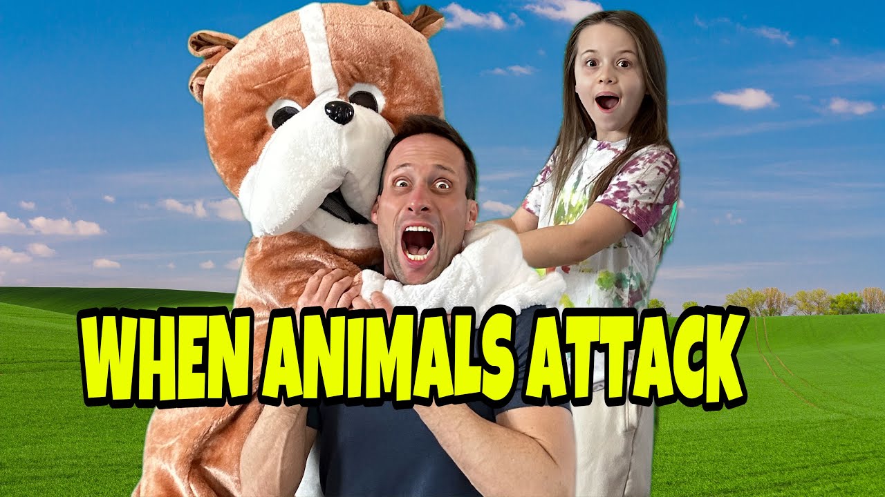 WHEN ANIMALS ATTACK! Themccartys dad and daughter vs everyone!