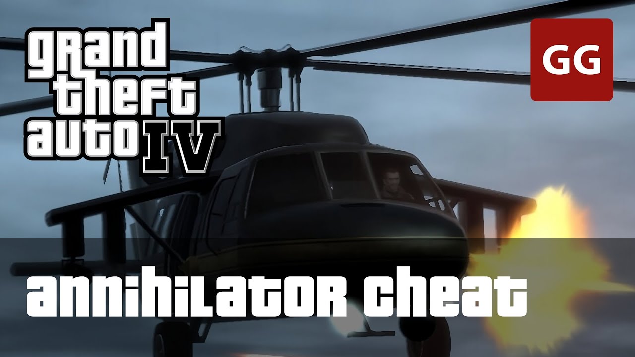 Annihilator Cheat Code — GTA 4