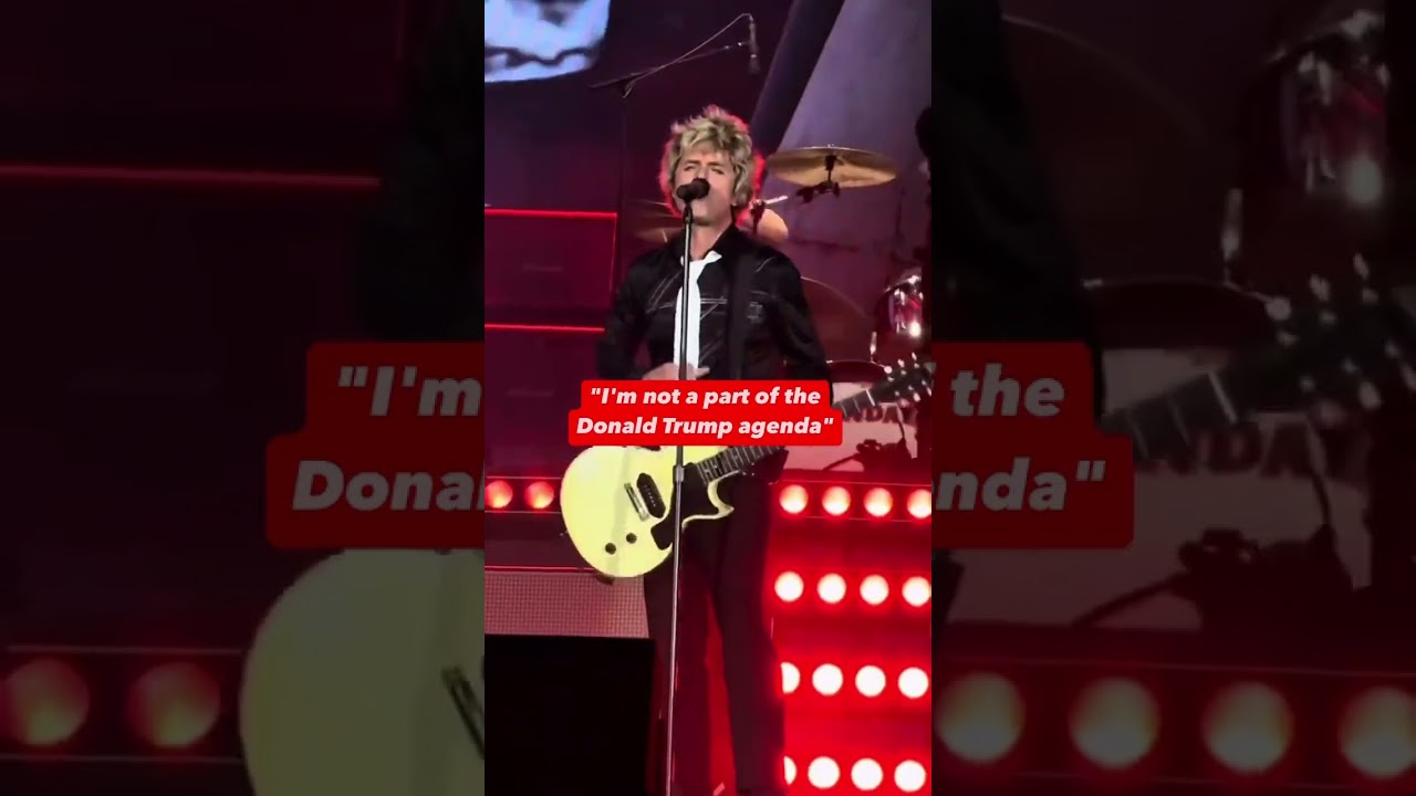 Billie Joe Armstrong calls out Donald Trump