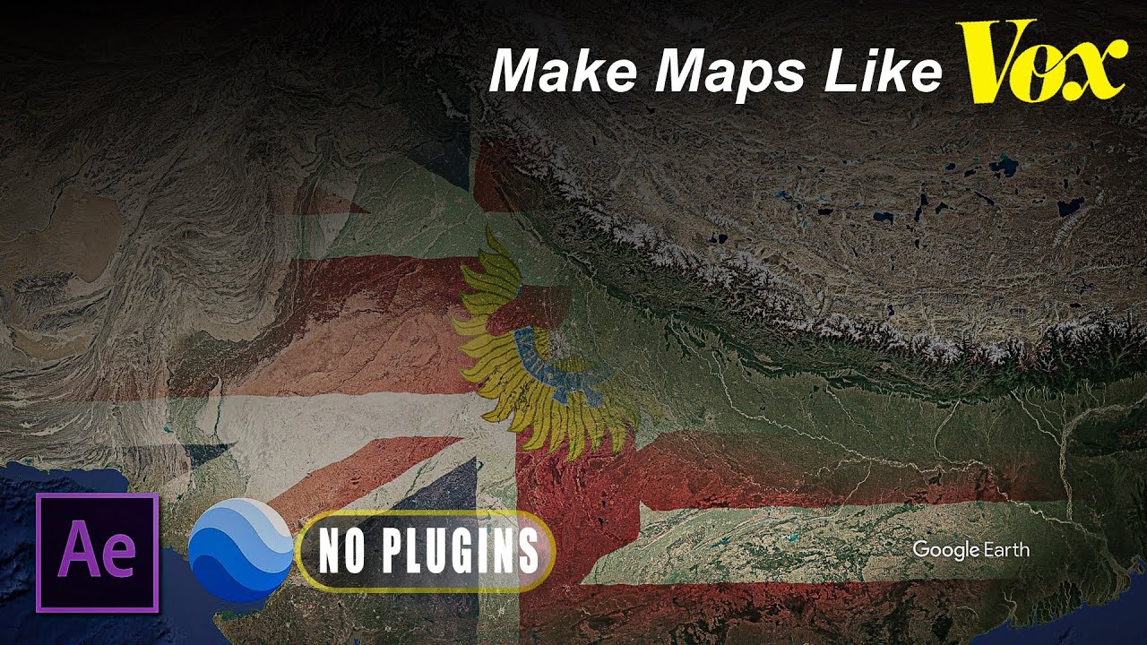 Ever Tried To Tell Your Story Through Map Animation? After Effects & Google Earth Studio Tutorial