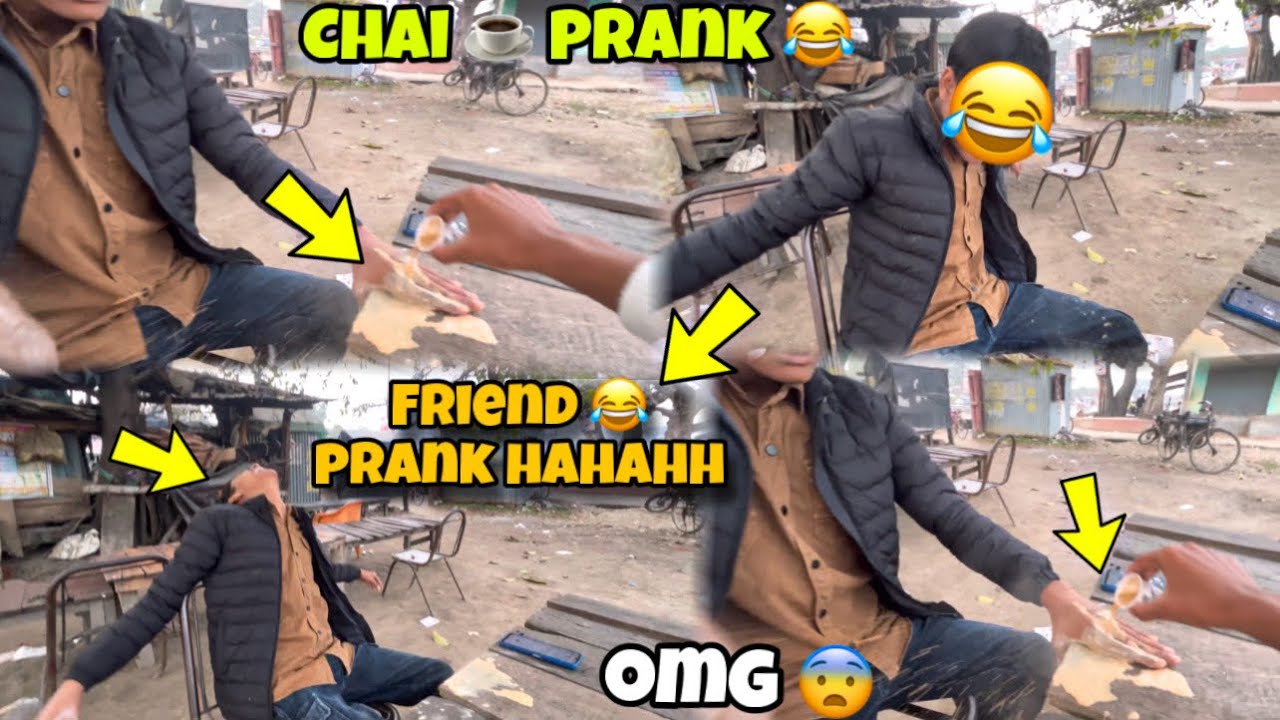 Chai ☕️ Prank 😂 Friend Prank Hahah 😂 Socha Nahi Tha Aisa Hoga 🤯 | Chai Prank 😂 Hahaha 🤣 