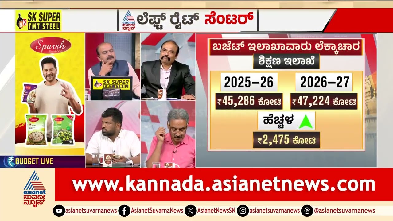 ಗ್ಯಾರಂಟಿ ಮತ್ತು ಅಭಿವೃದ್ಧಿಯ ನಡುವೆ ಸಮತೋಲನ ಸಾಧ್ಯವೇ? | Siddaramaiah Budget 2026 | LRC | Suvarna News