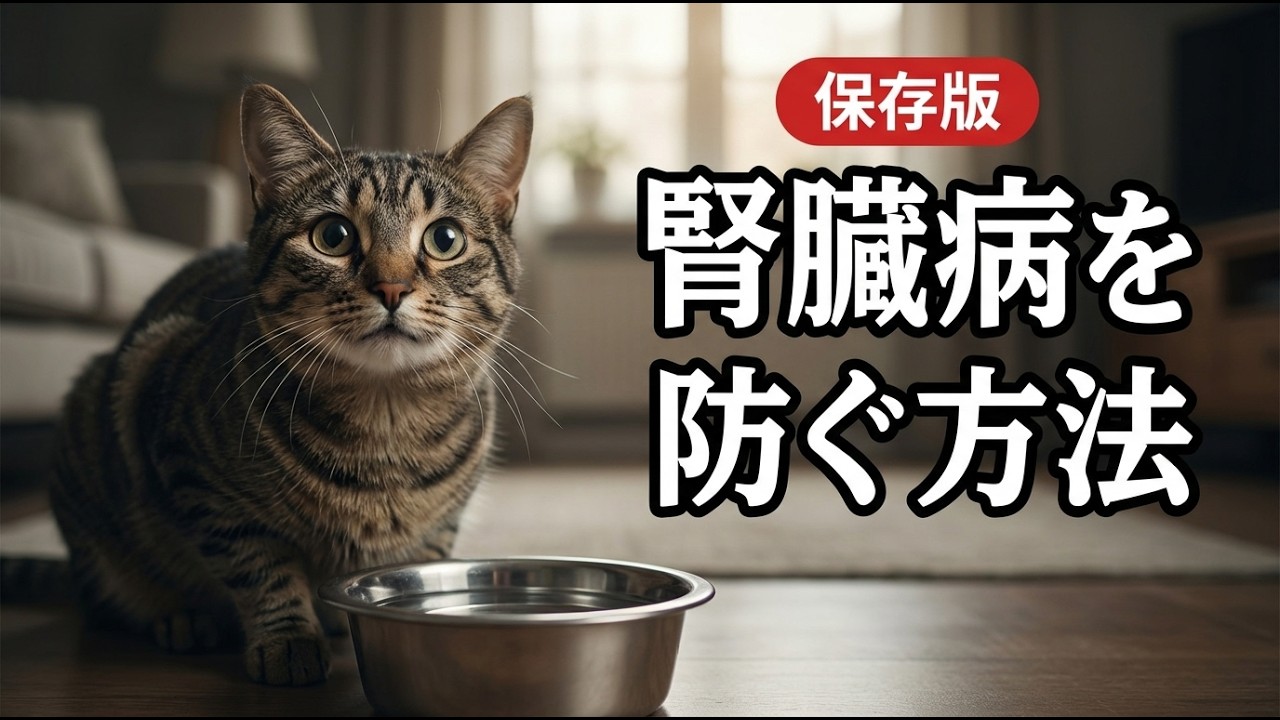 猫の腎臓病｜見逃すと手遅れな4つのサイン