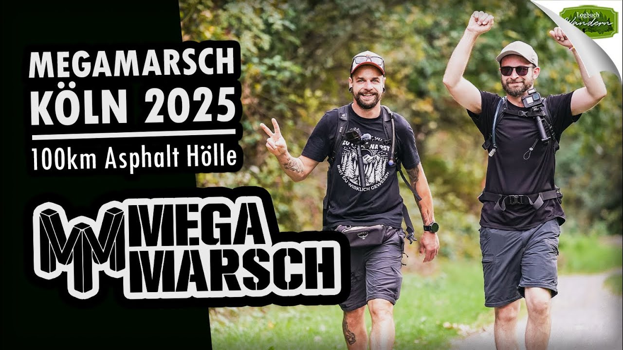 MEGAMARSCH KÖLN 2025 - 100km Asphalt Hölle
