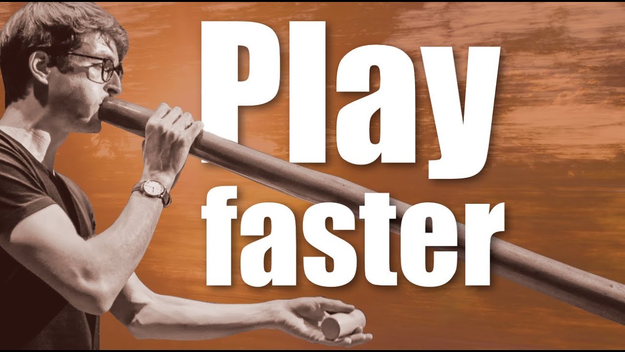 Wobble on the didgeridoo: the key to playing faster and smoother