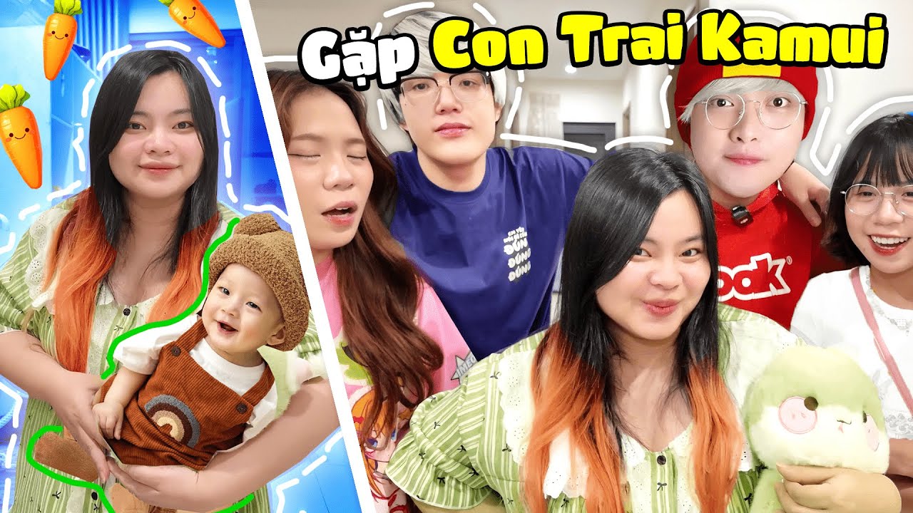 Tui Và SKSP Lần Đầu Gặp Con Trai Của Mẹ Bầu KAMUI 👶🥕⁉️ | kamui sinh bé trai