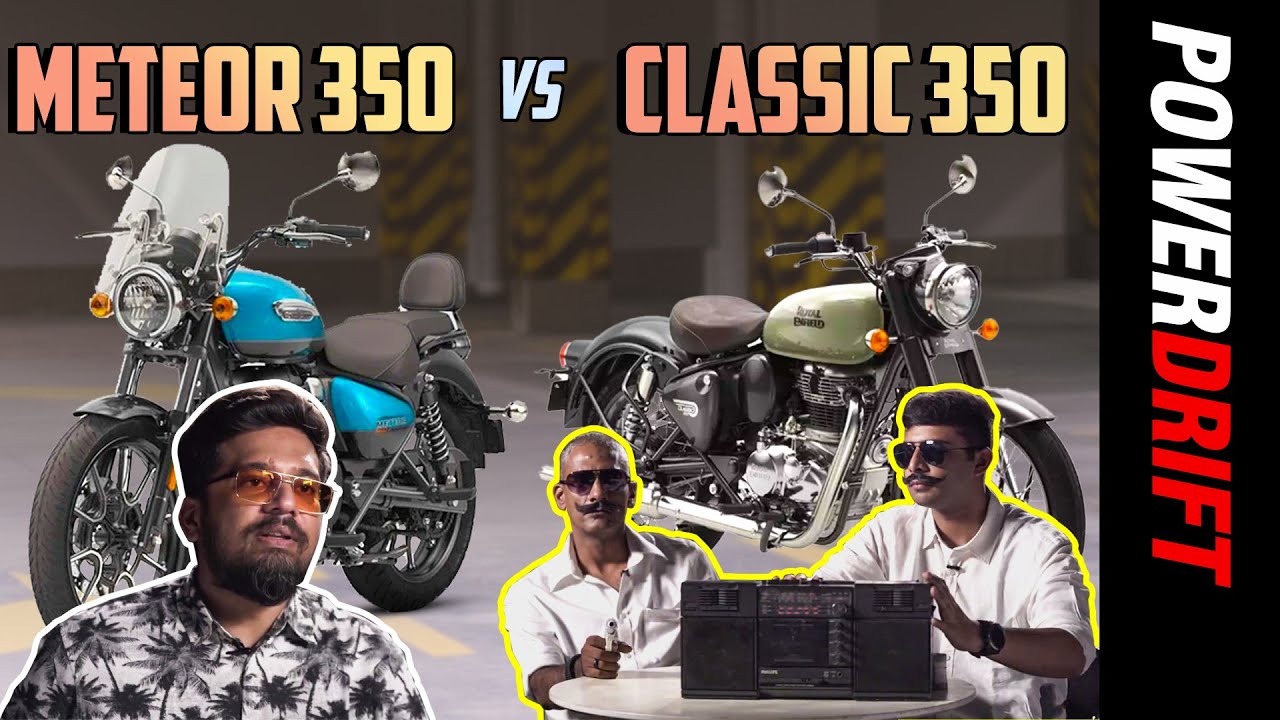 Classic 350 против Meteor 350 | Дилемма покупателя, выбор продавца! | PowerDrift