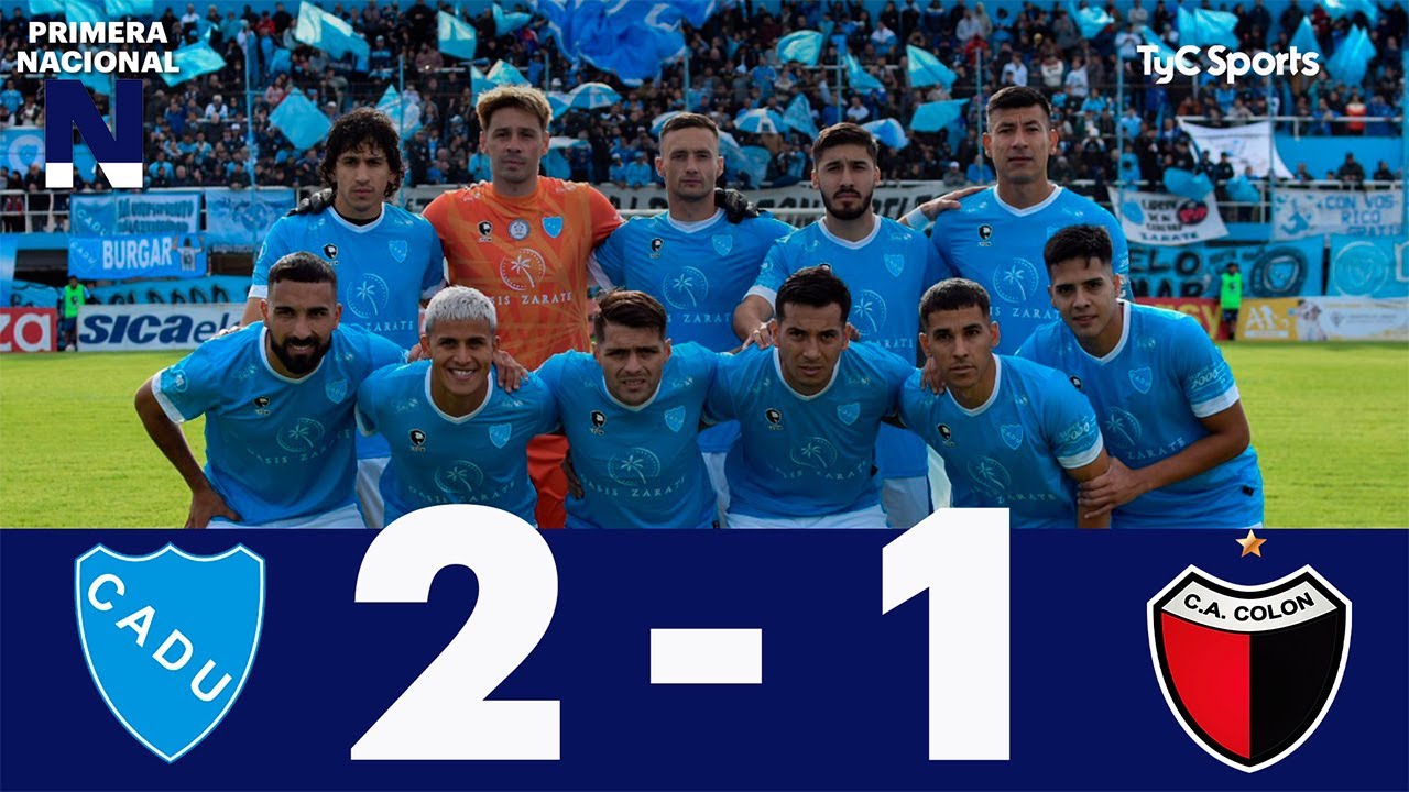 Defensores Unidos 2-1 Colón | Primera Nacional | Fecha 20 (Zona B)