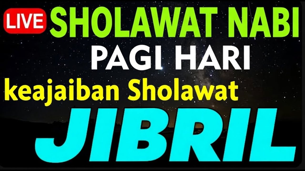 Sholawat Jibril Pembuka Rezeki untuk Usaha & Dagangan