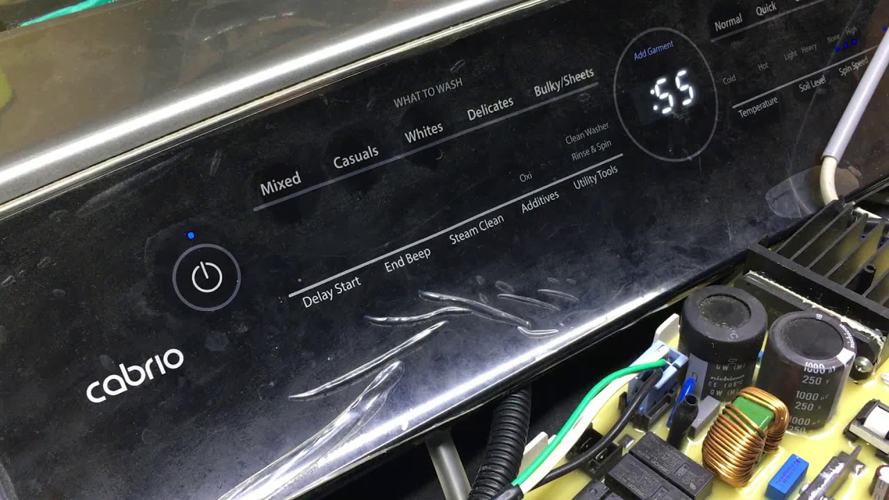 Cabrio Whirlpool+ Acceso al modo de Prueba+ Borrado de Fallas+Modo de Prueba+Falla de Lid Lock