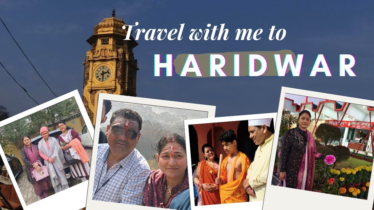HARIDWAR vlog || JANEU vlog 🥰 || Delhi to Haridwar🏔️ Travel🚌|| @kamlauk02🥰🌹