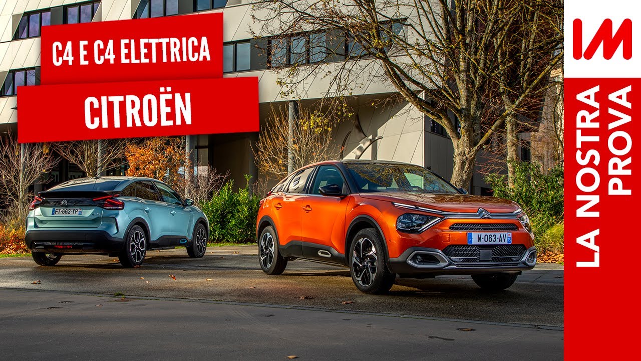 Prova su strada Citroën C4 2021 in versione elettrica e standard: comoda per tutti!