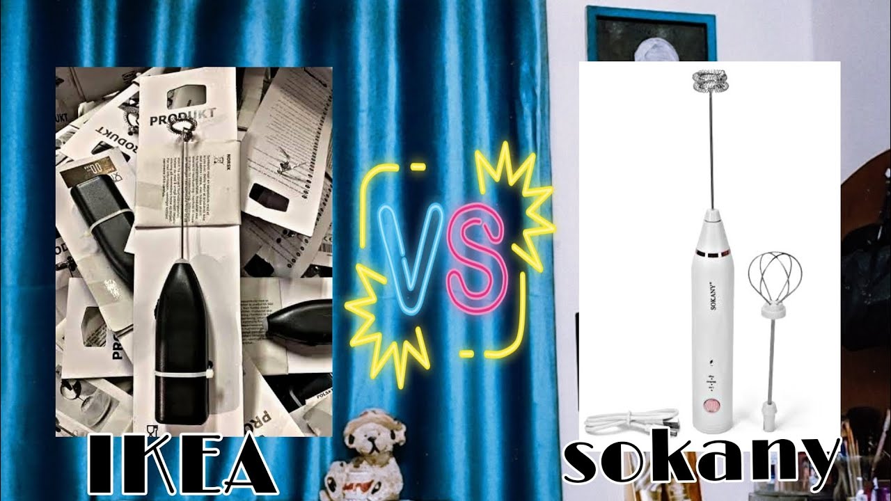 مضرب سوكاني ولا مضرب ايكيا 🤔 (افضل نوع مضرب نسكافيه)