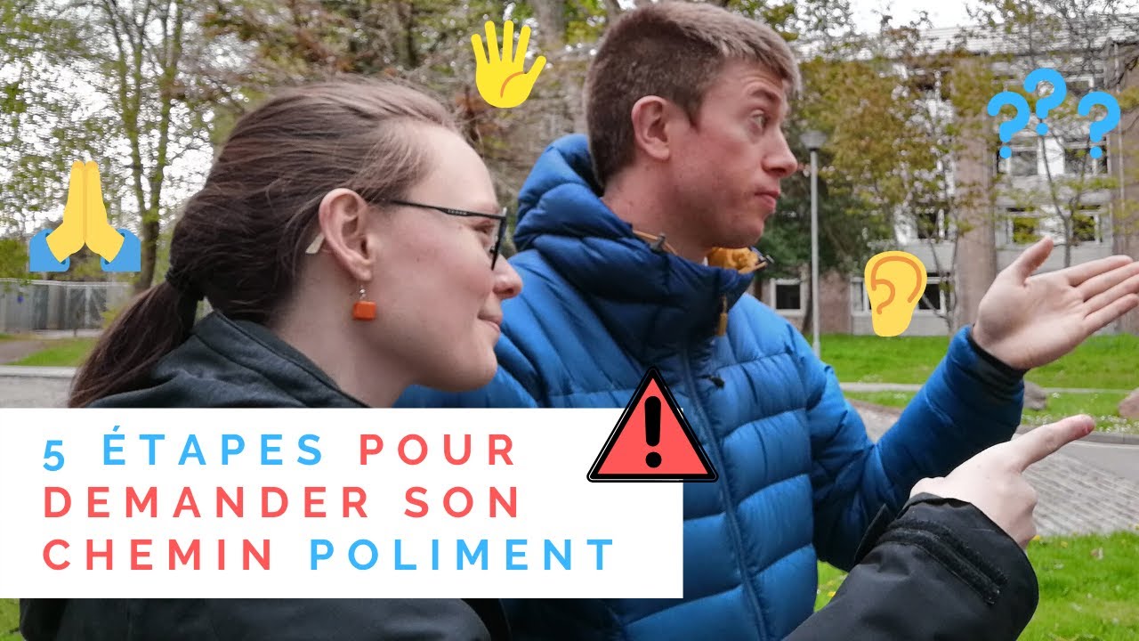 DEMANDER SON CHEMIN en français - A1+ - Comp. orale