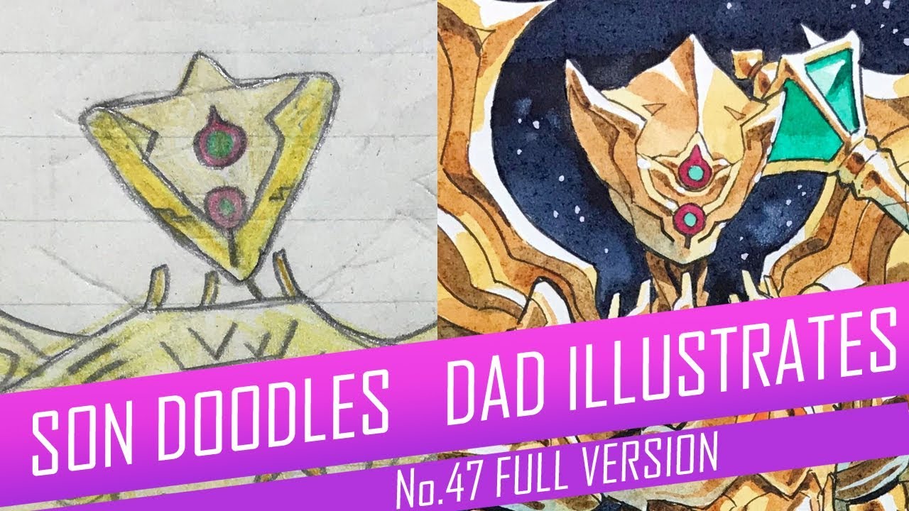 DRAWING with my kids - GOLDEN CELESTIAN [FULL VERSION] No.47