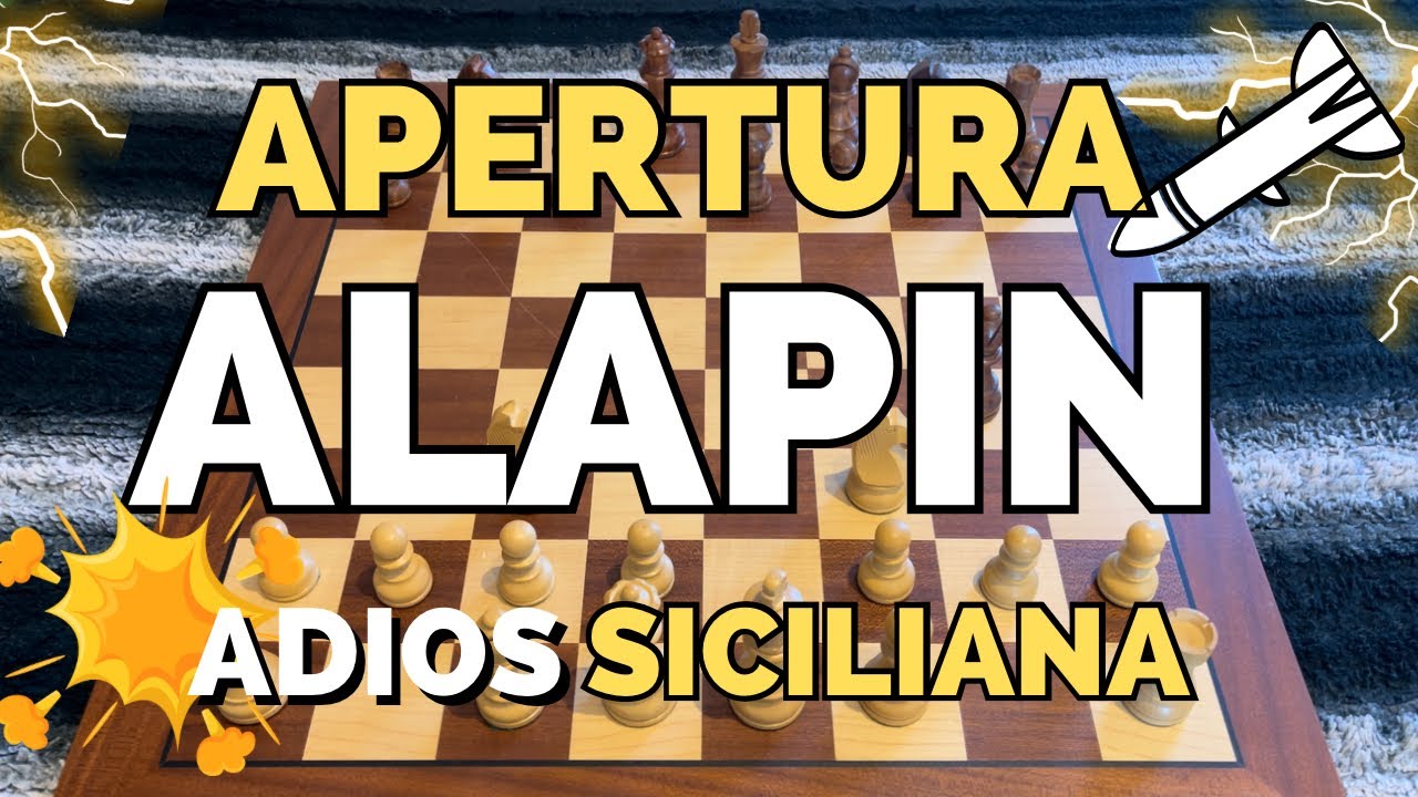 GANA RÁPIDO a la DEFENSA SICILIANA😱♟️