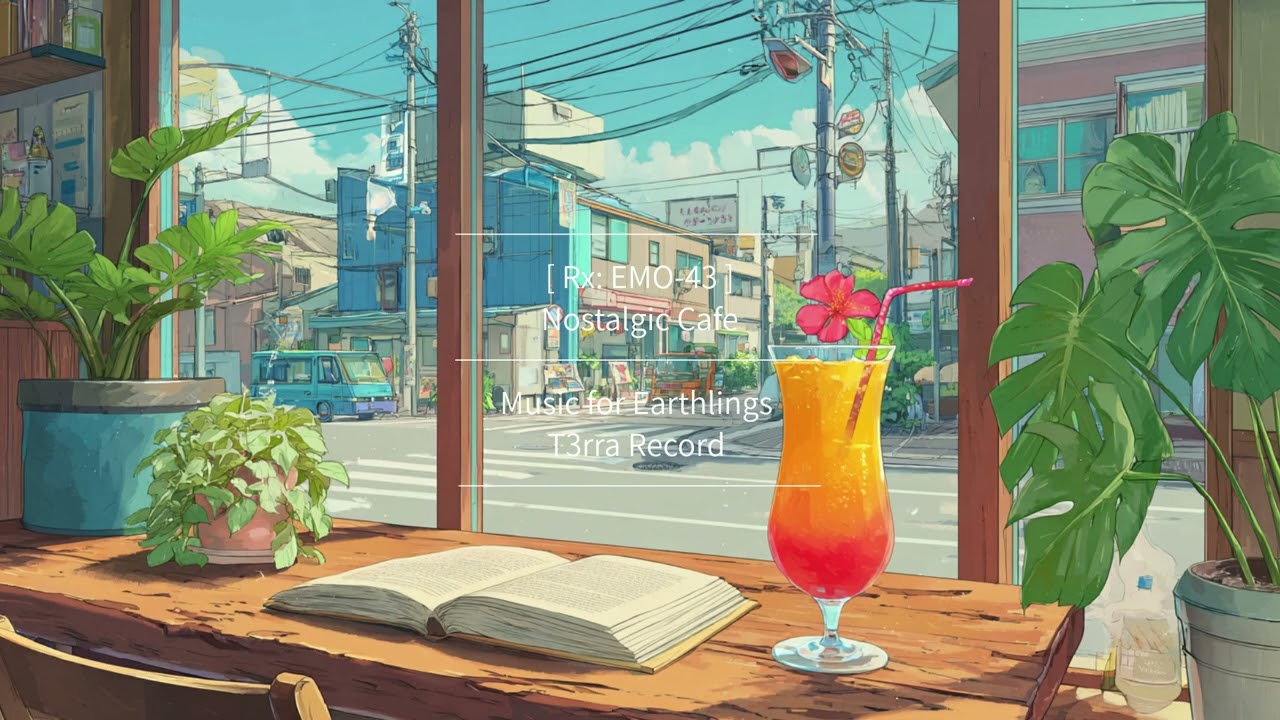 【時間管理BGM/30分/のほほん喫茶】街角の南国気分とトロピカルドリンク アコースティック｜EMO43