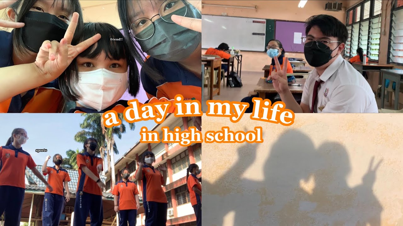 A day in my life in malaysia high school!! 🏫 📚