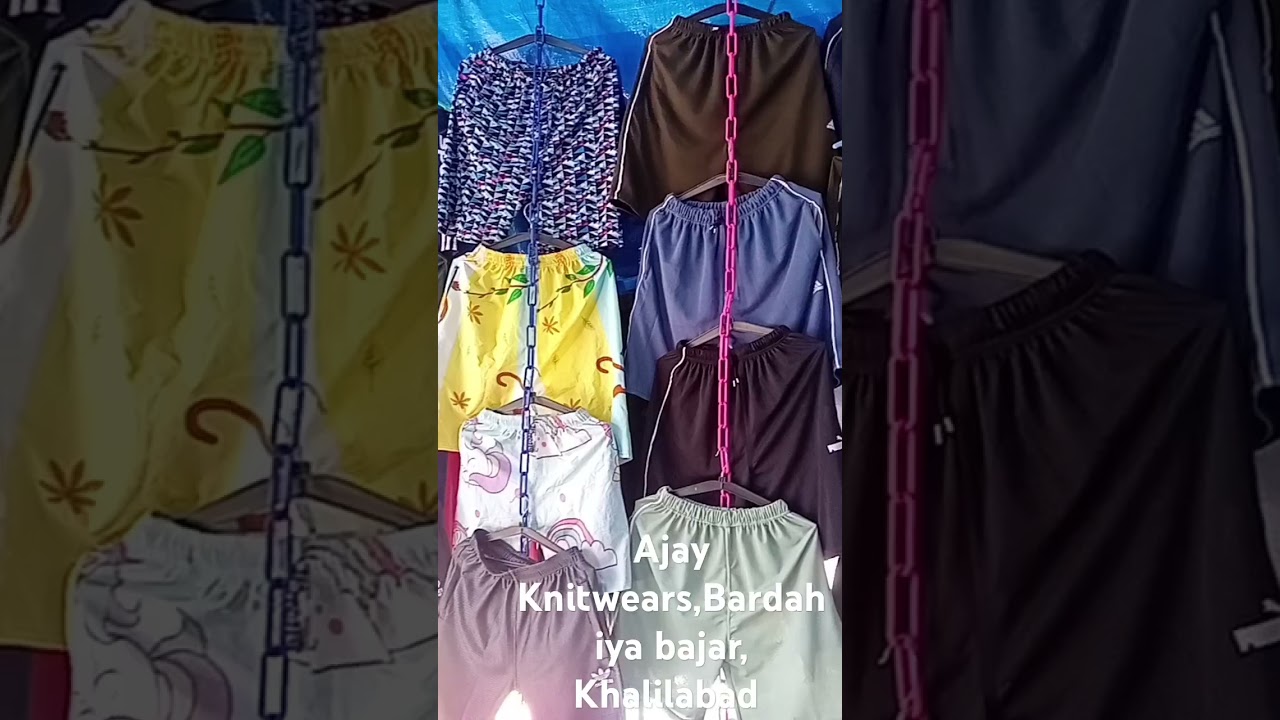 summer garments items, Bardahiya bajar, Khalilabad