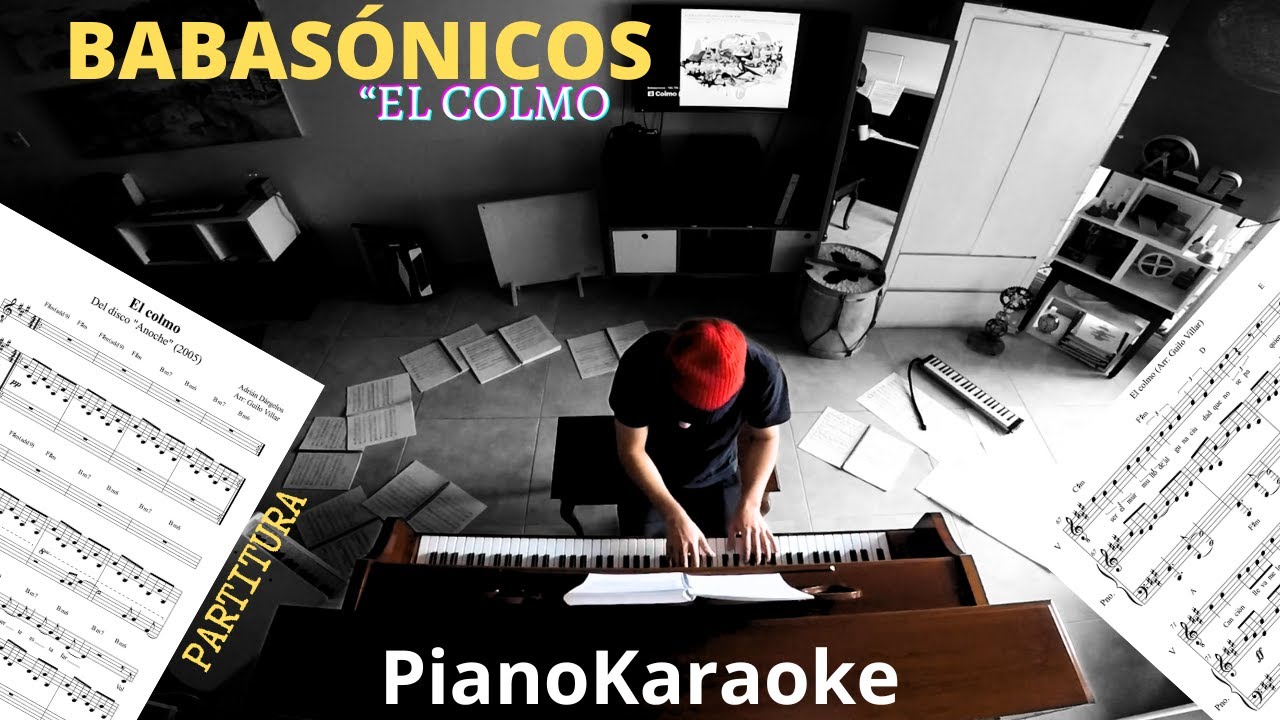 Babasónicos - El colmo (Partitura + PianoKaraoke)