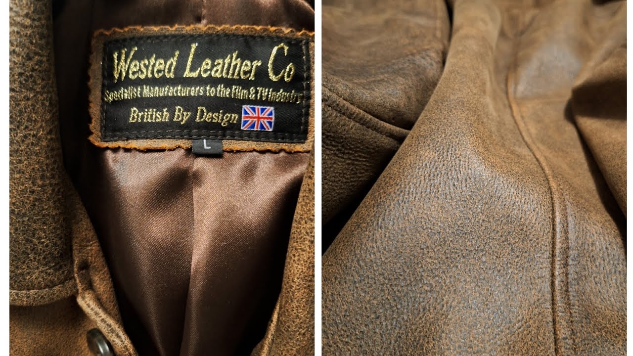 Wested Leathers - Supernatural Long Coat in Pre Distressed Hide