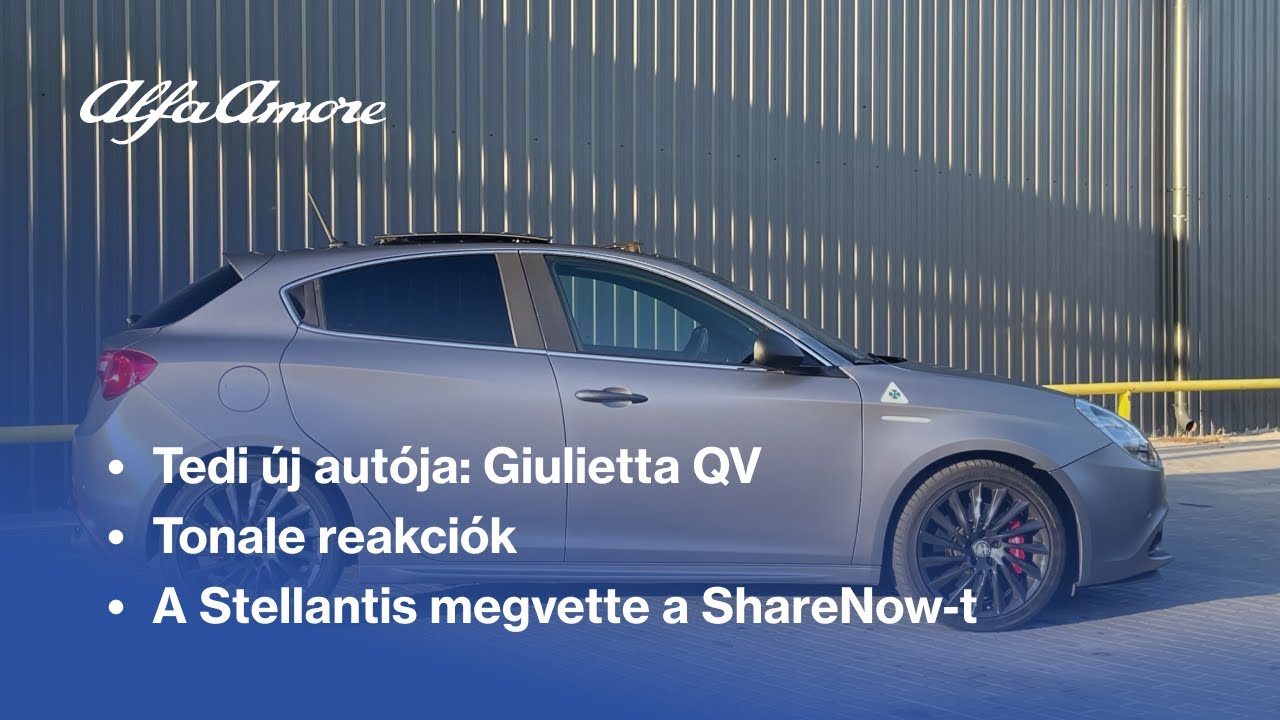 Backstage 81 - Tedi új autója: Giulietta QV