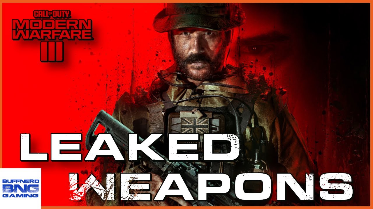 All Leaked MWIII(3) Weapons -  Call Of Duty Modern Warfare III