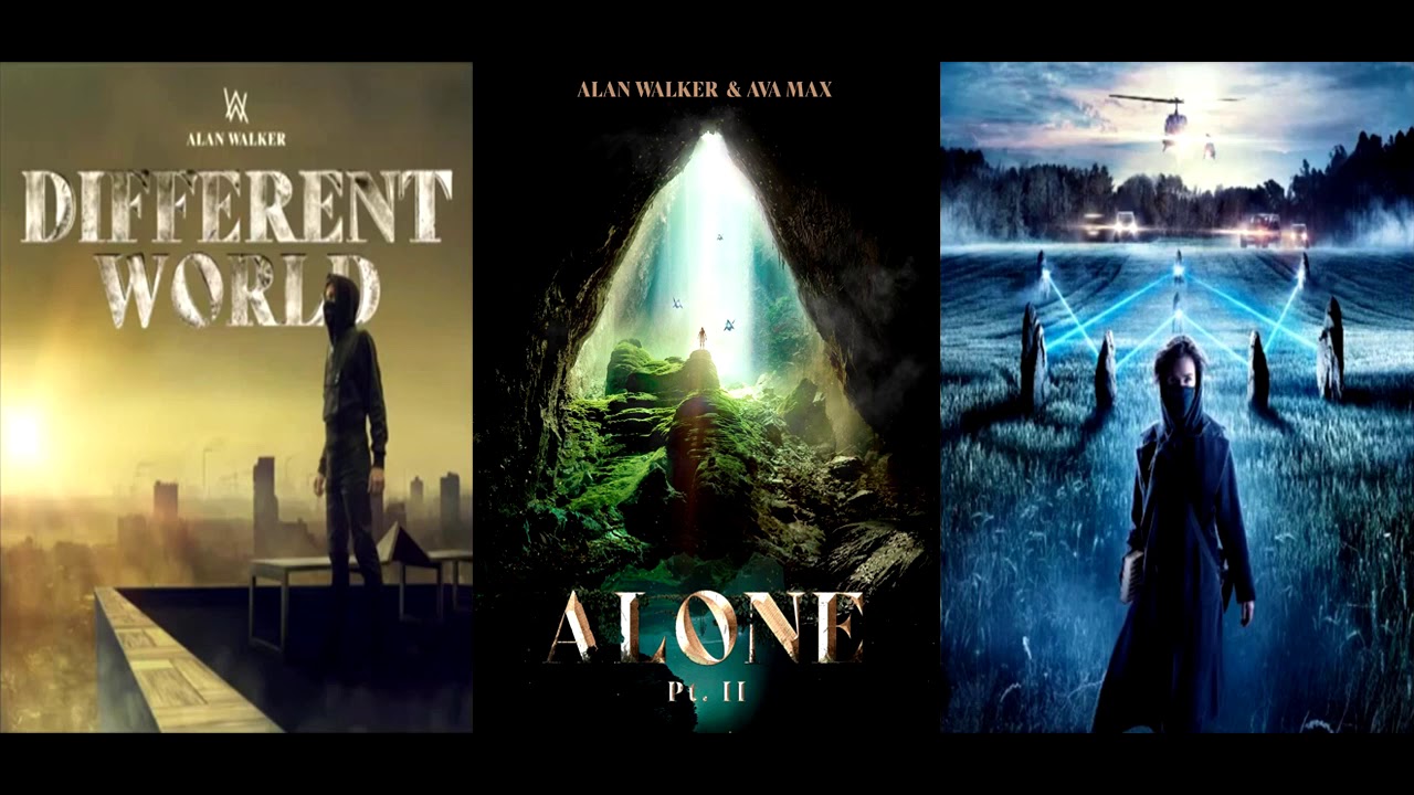 Alone II ✘ Lost Control ✘ On My Way [Remix Mashup] - Alan Walker, Ava Max, Sabrina Carpender & More