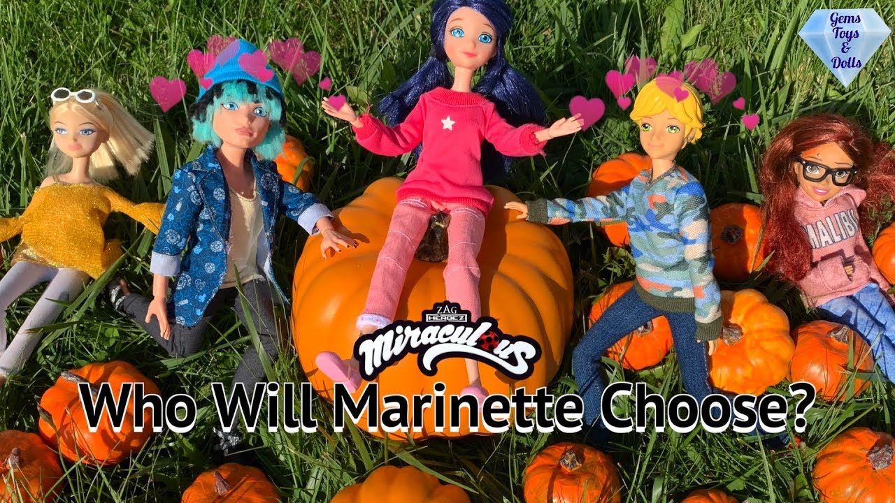 Ladybug Luka Dates Marinette Kagami Cat Noir Hero Reveal Pumpkin Miraculous Season 2 Doll Episode