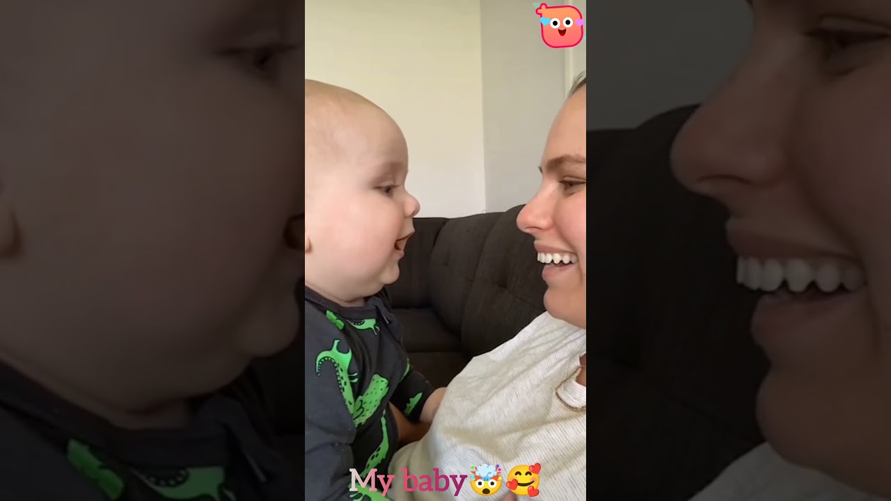 Mom says 'Momma' and baby replies with 'Dada' – such a heart-melting moment that will make 😁